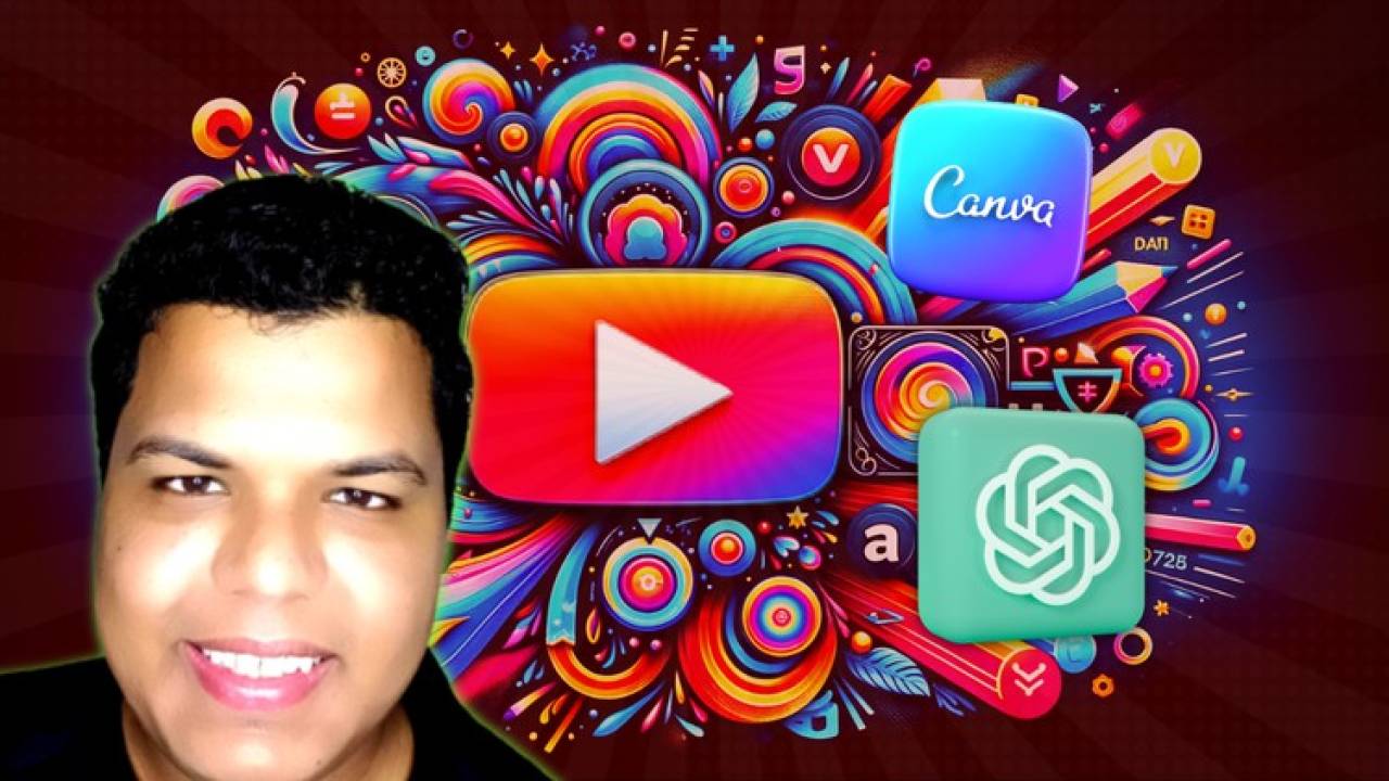 Udemy - YouTube Thumbnail Mastery - Master VIRAL Canva Design with AI